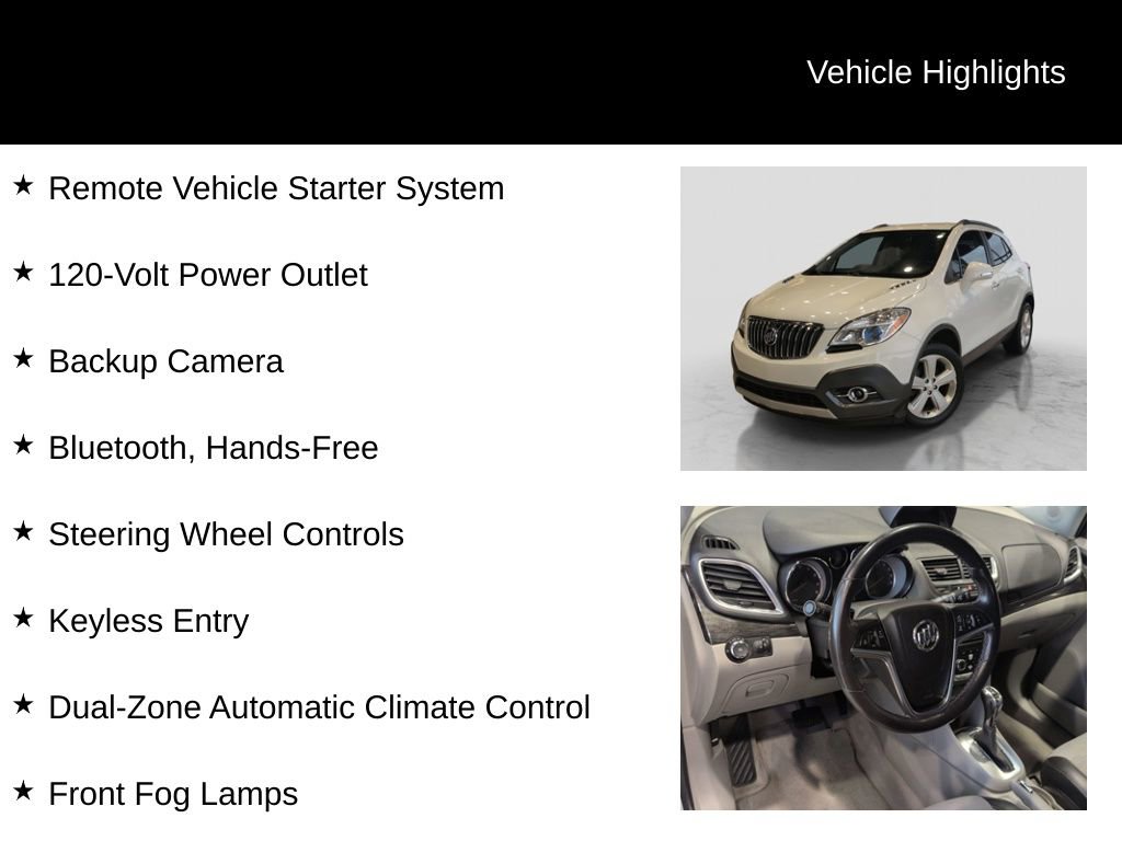 Used 2016 Buick Encore Convenience image 11