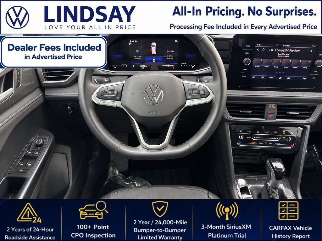 Certified 2025 Volkswagen Taos SE AWD/4WD image 14