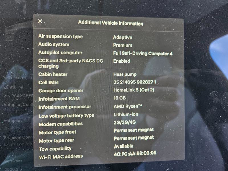 Used 2023 Tesla Model X AWD/4WD image 4