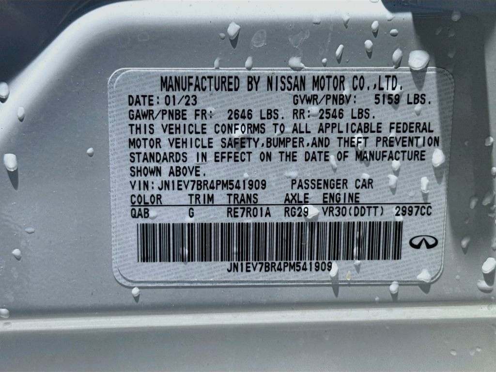 Used 2023 INFINITI Q50 Luxe AWD/4WD image 33