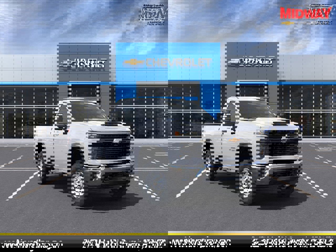 New 2025 Chevrolet Silverado 2500 W/T w/ WT/CX Safety Package