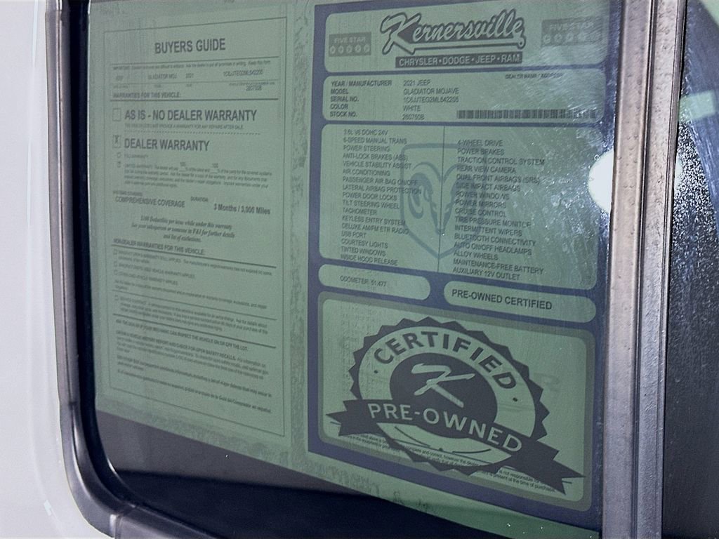 Used 2021 Jeep Gladiator Mojave image 37