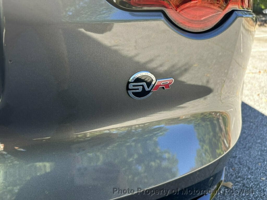 Used 2018 Jaguar F-TYPE SVR AWD/4WD image 9