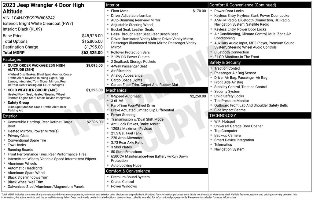 Used 2023 Jeep Wrangler Altitude image 4