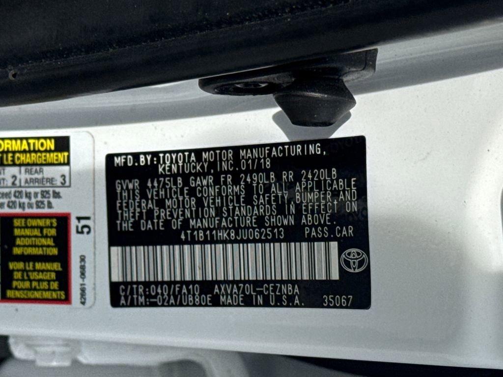 Used 2018 Toyota Camry LE image 44