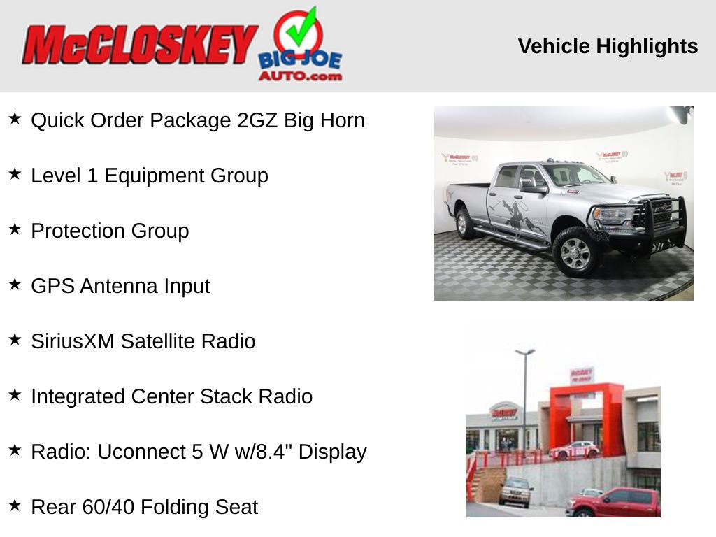 Used 2023 RAM 2500 Big Horn w/ Level 1 Equipment Group image 2