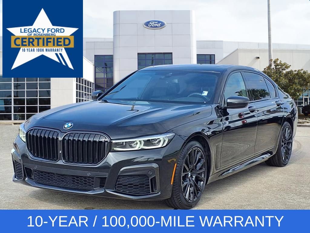 Used 2021 BMW 740i w/ M Sport Package RWD image 1
