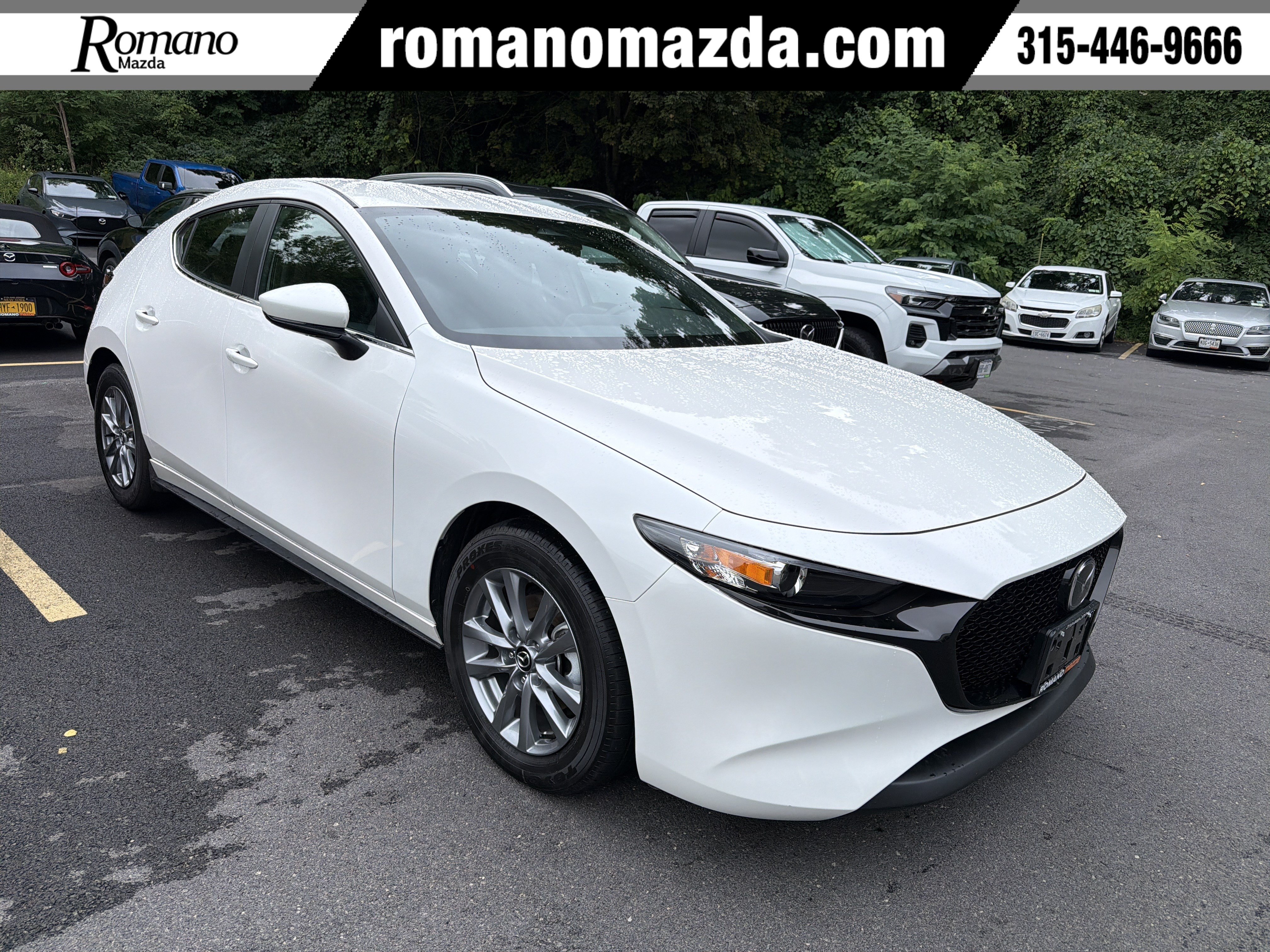 Certified 2025 MAZDA MAZDA3 s FWD image 1