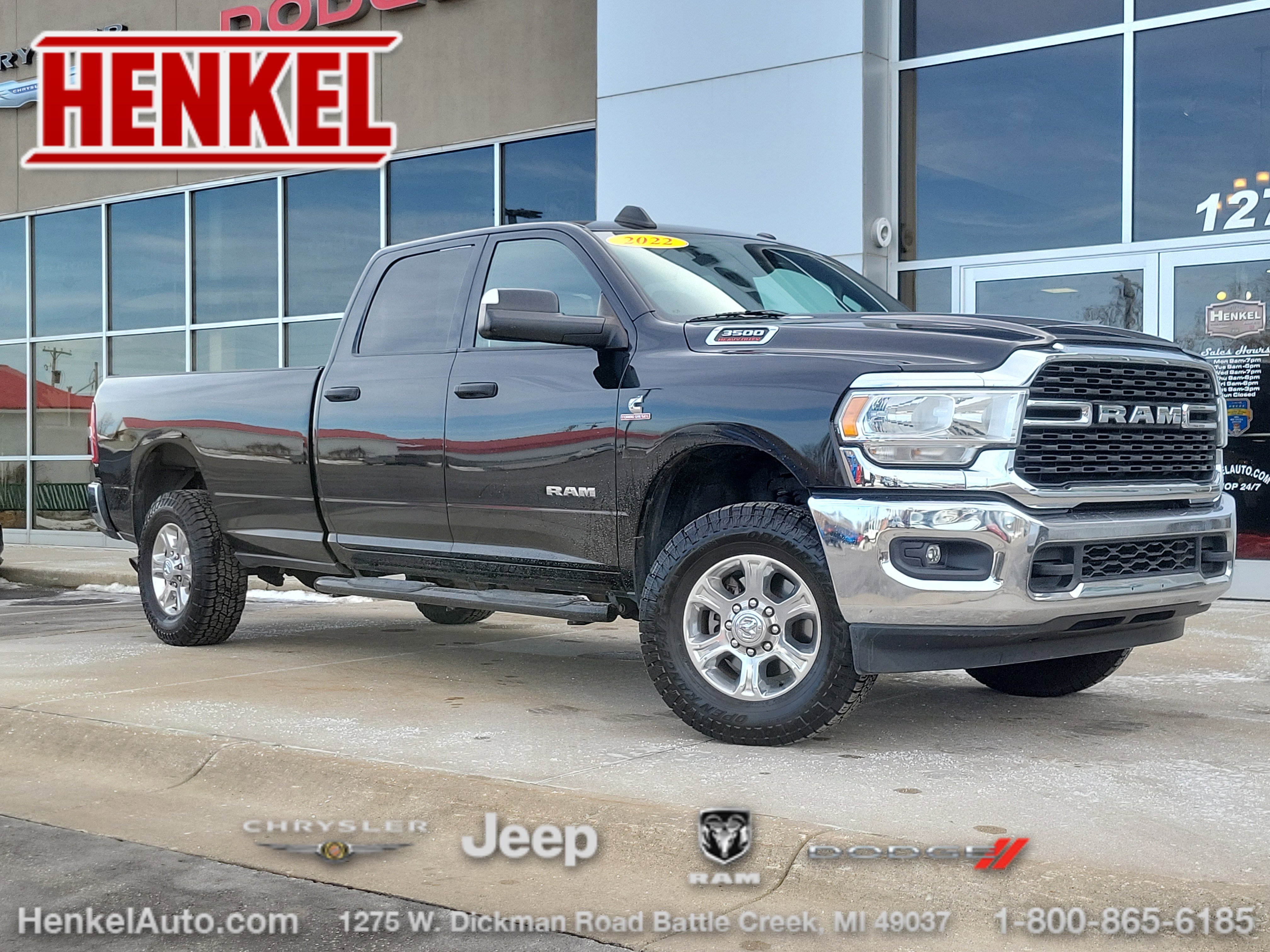 Used 2022 RAM 3500 Big Horn w/ Level A Equipment Group AWD/4WD image 1