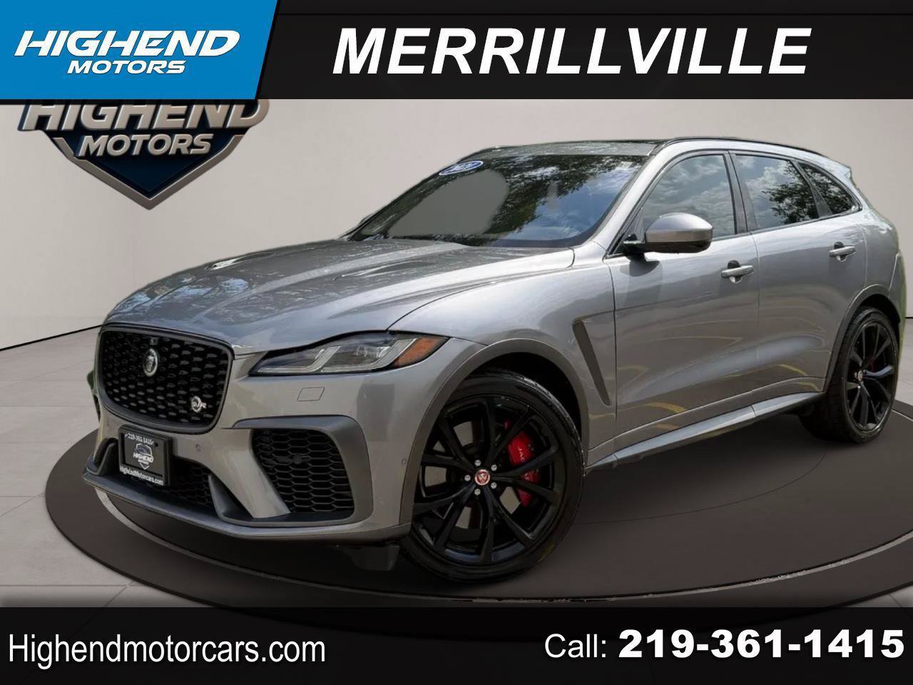 Used 2021 Jaguar F-PACE SVR AWD/4WD image 1