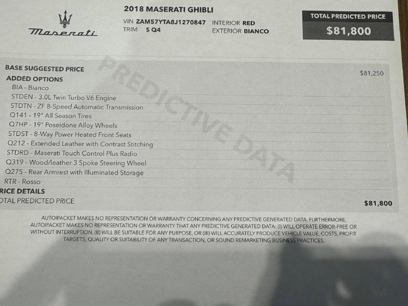 Used 2018 Maserati Ghibli S Q4 image 36