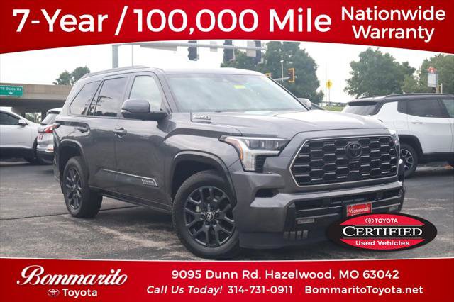 Certified 2025 Toyota Sequoia Platinum AWD/4WD image 1