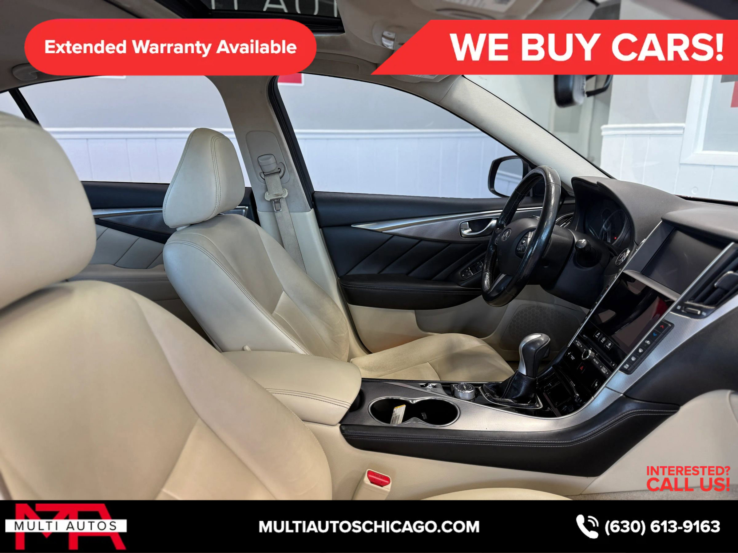 Used 2015 INFINITI Q50 Premium w/ All Weather Package image 21