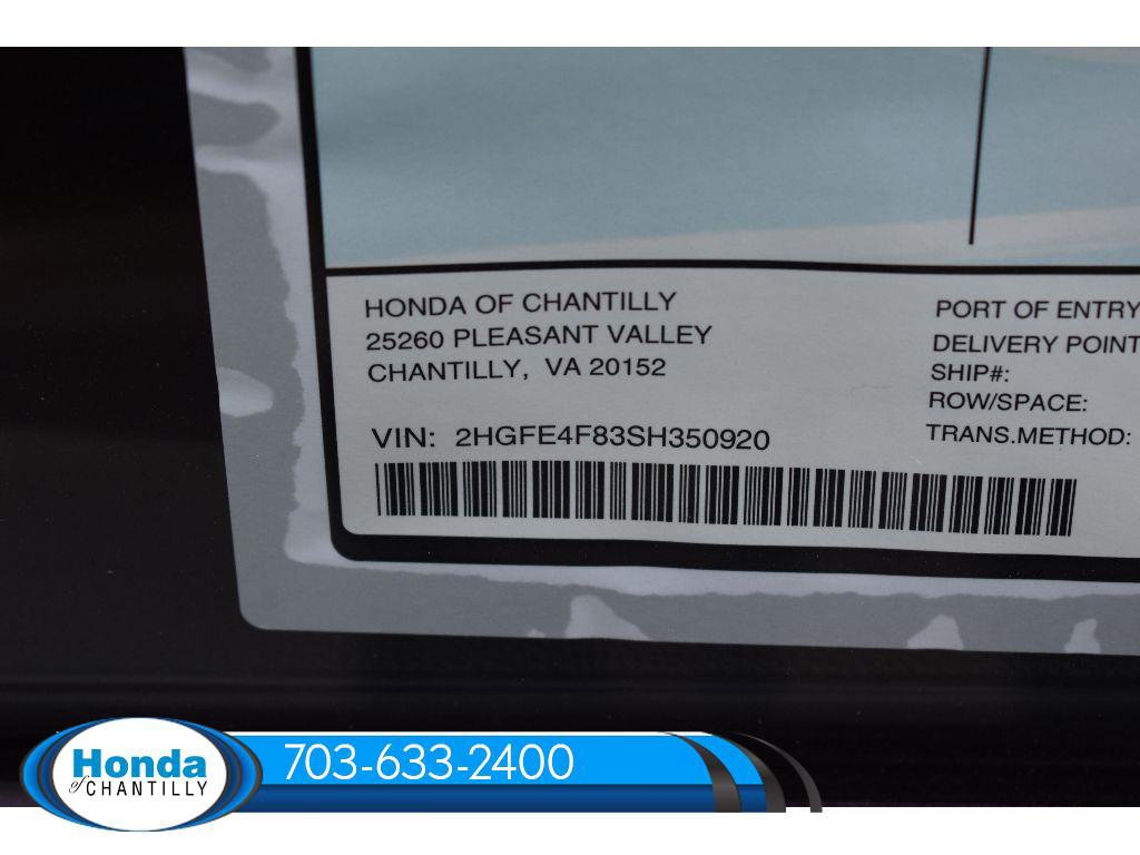 New 2025 Honda Civic Sport Touring image 39