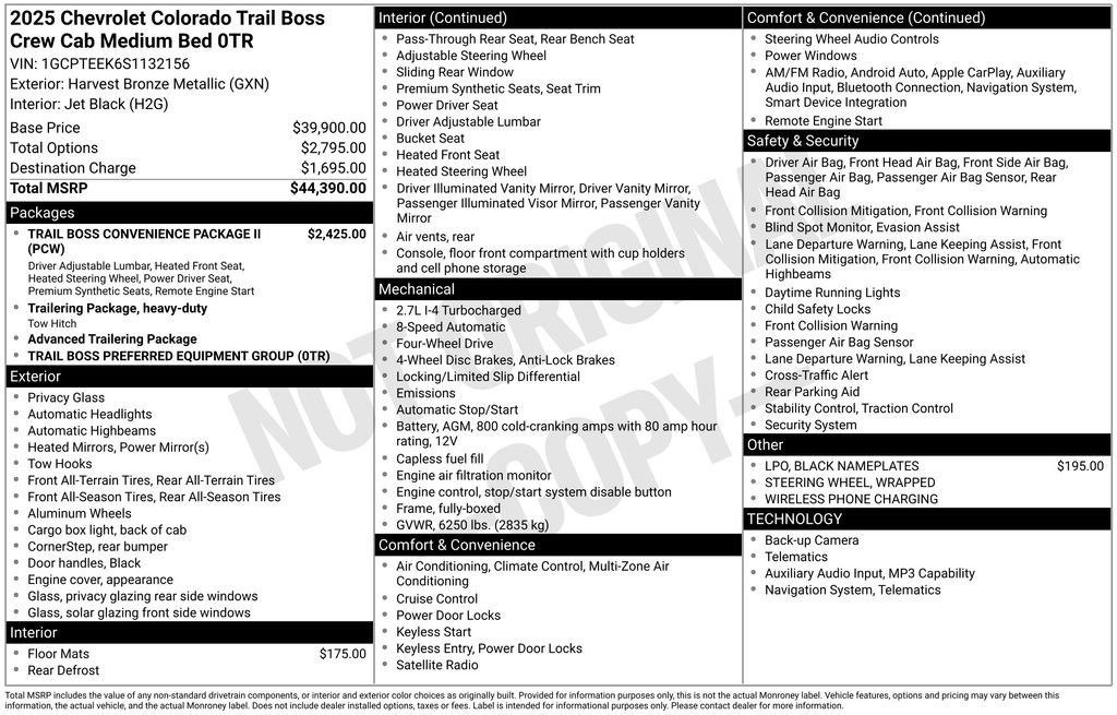 Certified 2025 Chevrolet Colorado Trail Boss image 7