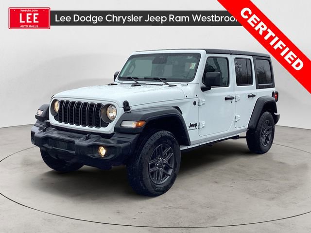 Certified 2025 Jeep Wrangler Unlimited Sport