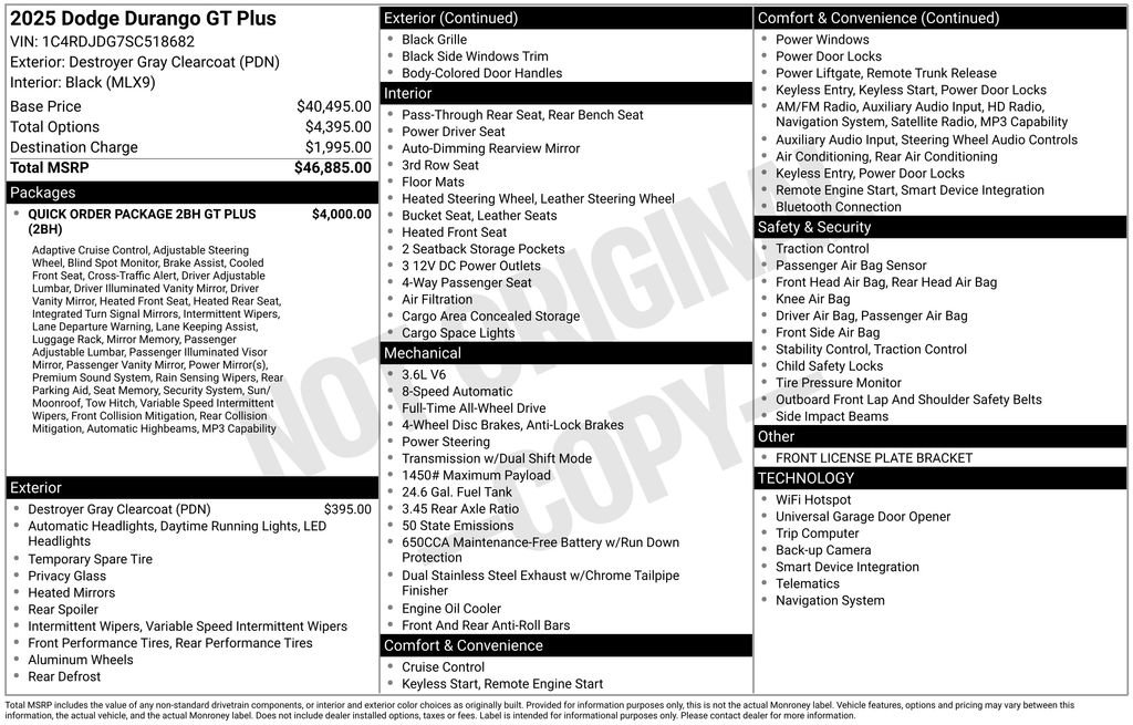 Used 2025 Dodge Durango GT image 4