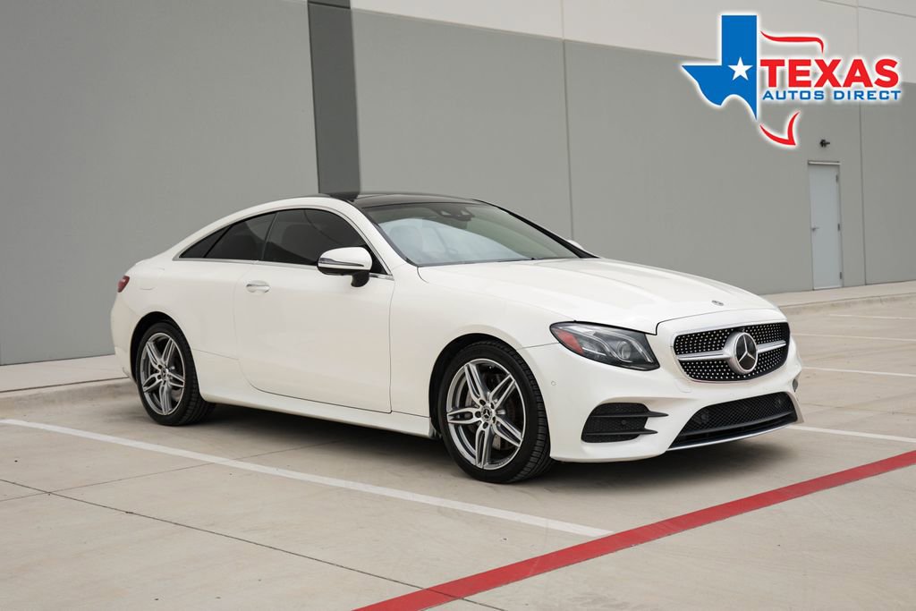 Used 2018 Mercedes-Benz E 400 4MATIC Coupe image 1
