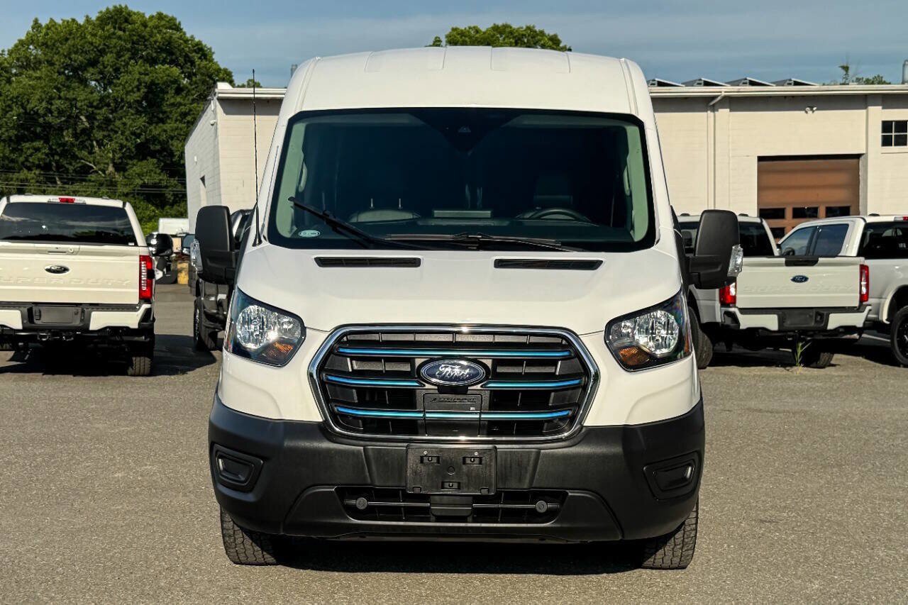 Used 2022 Ford E-Transit Medium Roof w/ Load Area Protection Package RWD image 8