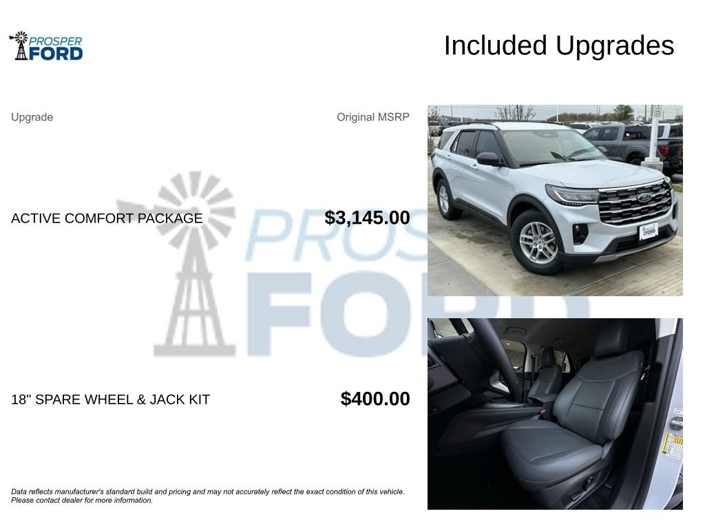 New 2026 Ford Explorer Active w/ Active Comfort Package RWD image 35