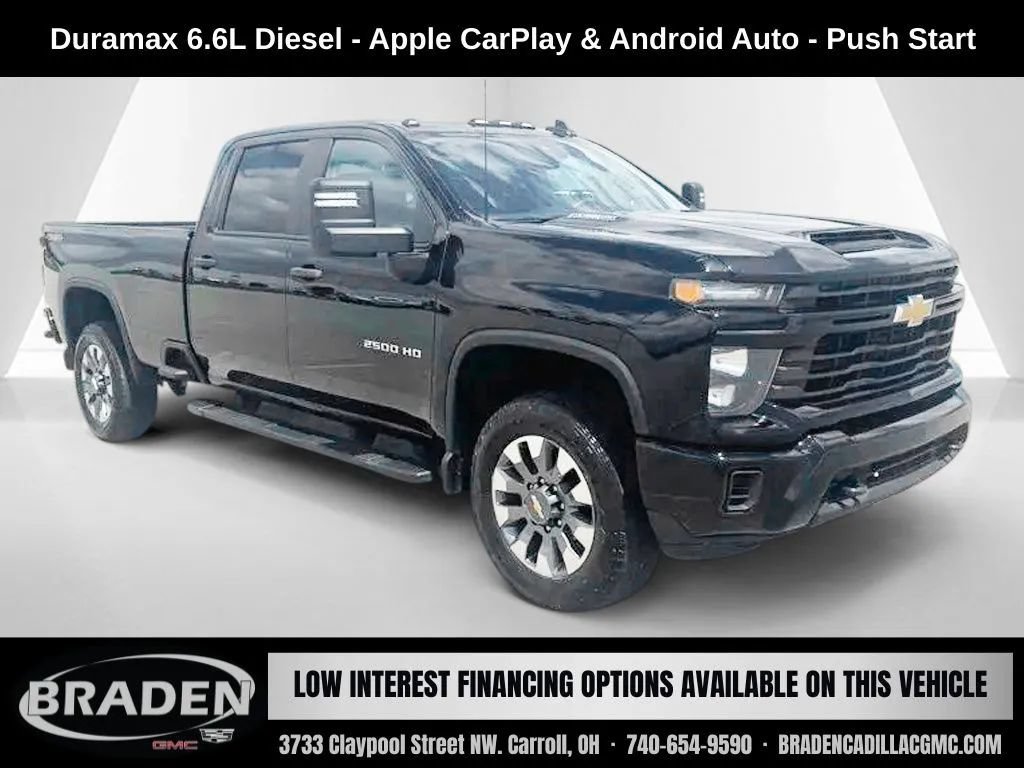 Used 2024 Chevrolet Silverado 2500 Custom w/ Custom Value Package