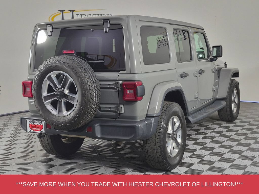 Used 2019 Jeep Wrangler Unlimited Sahara AWD/4WD image 7