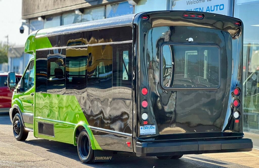 Used 2018 Ford Transit 350 156 DRW w/ Shuttle Bus Prep Package RWD image 3