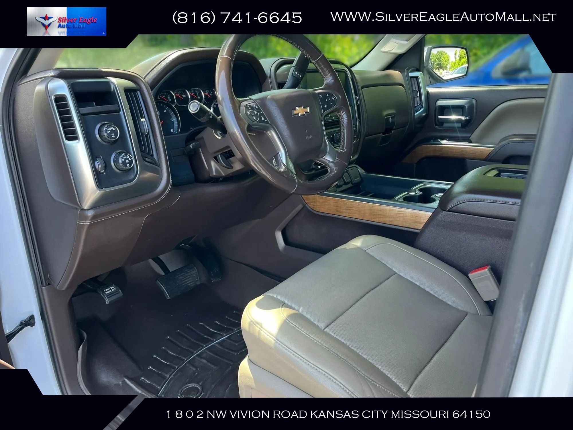Used 2018 Chevrolet Silverado 1500 LTZ w/ Sport Package AWD/4WD image 8