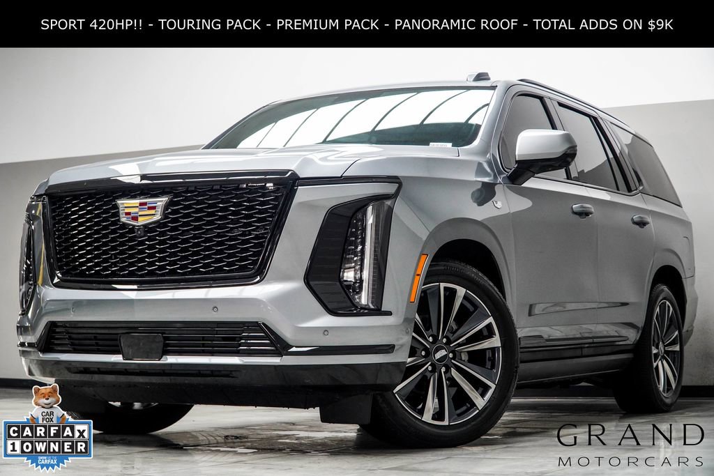 Used 2025 Cadillac Escalade Sport w/ Touring Package AWD/4WD video 1