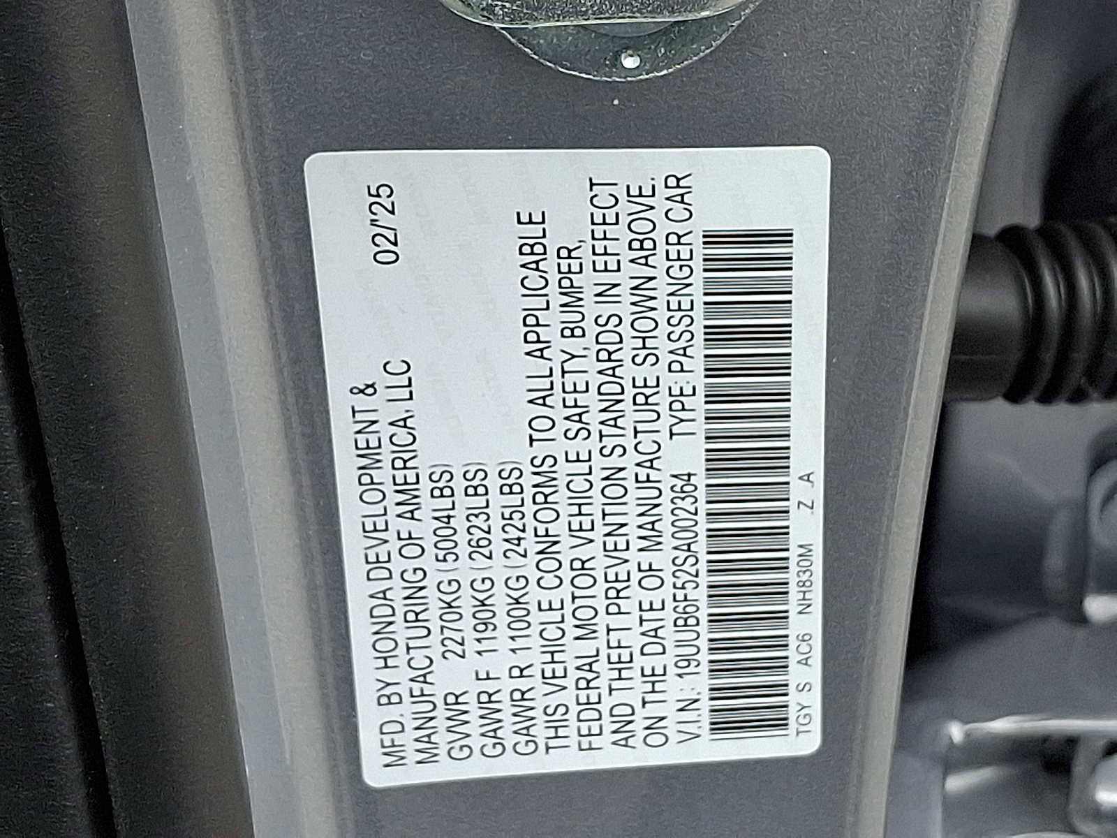 Certified 2025 Acura TLX SH-AWD w/ A-SPEC Pkg image 28