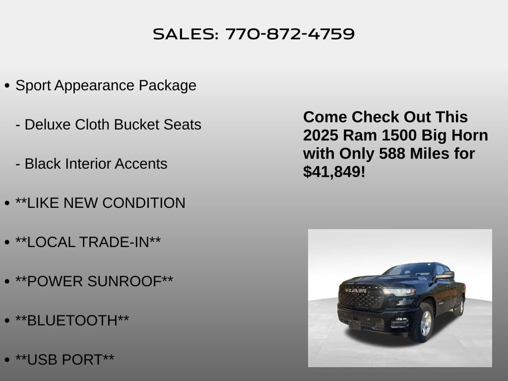 Used 2025 RAM 1500 Big Horn image 25