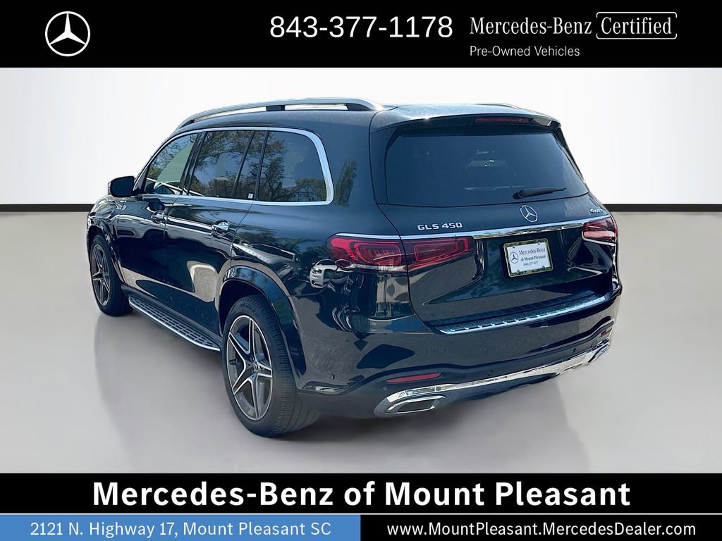 Used 2023 Mercedes-Benz GLS 450 4MATIC w/ AMG Line Exterior image 7