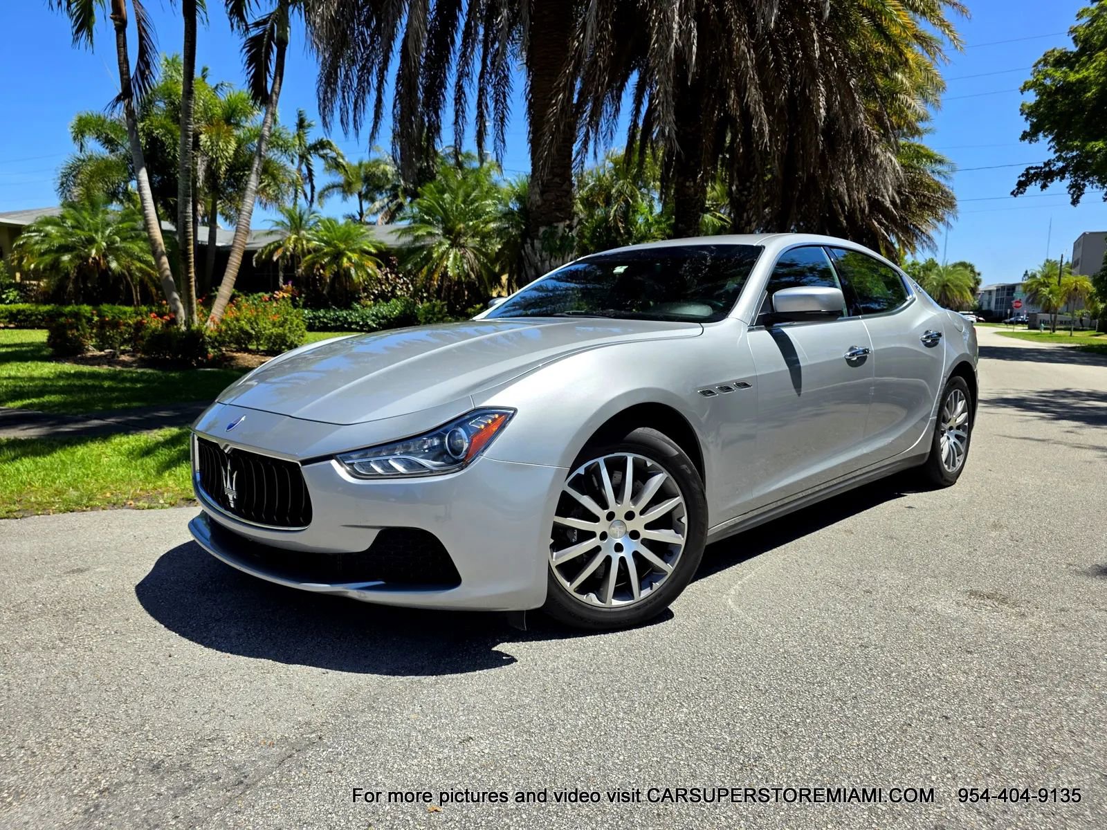 Used 2014 Maserati Ghibli S Q4 AWD/4WD image 3