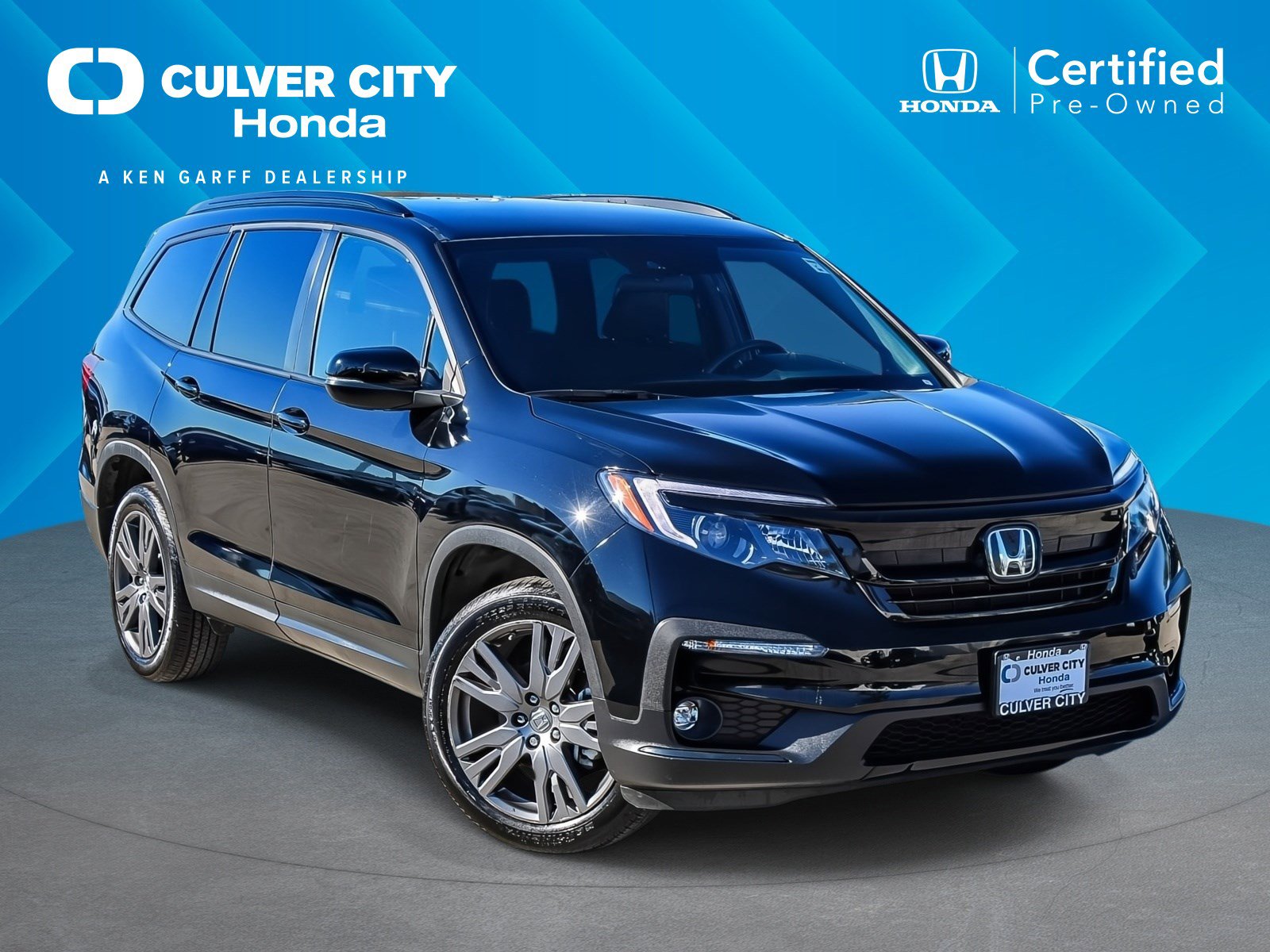 Certified 2022 Honda Pilot Sport image 1