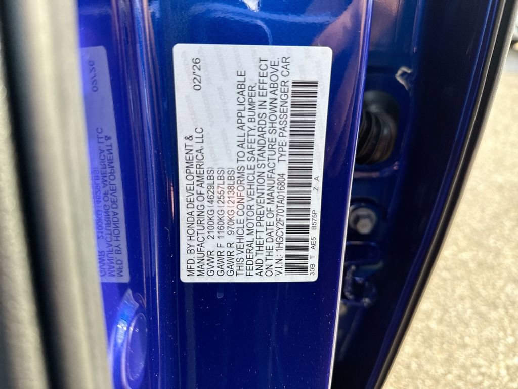 New 2026 Honda Accord Sport image 26