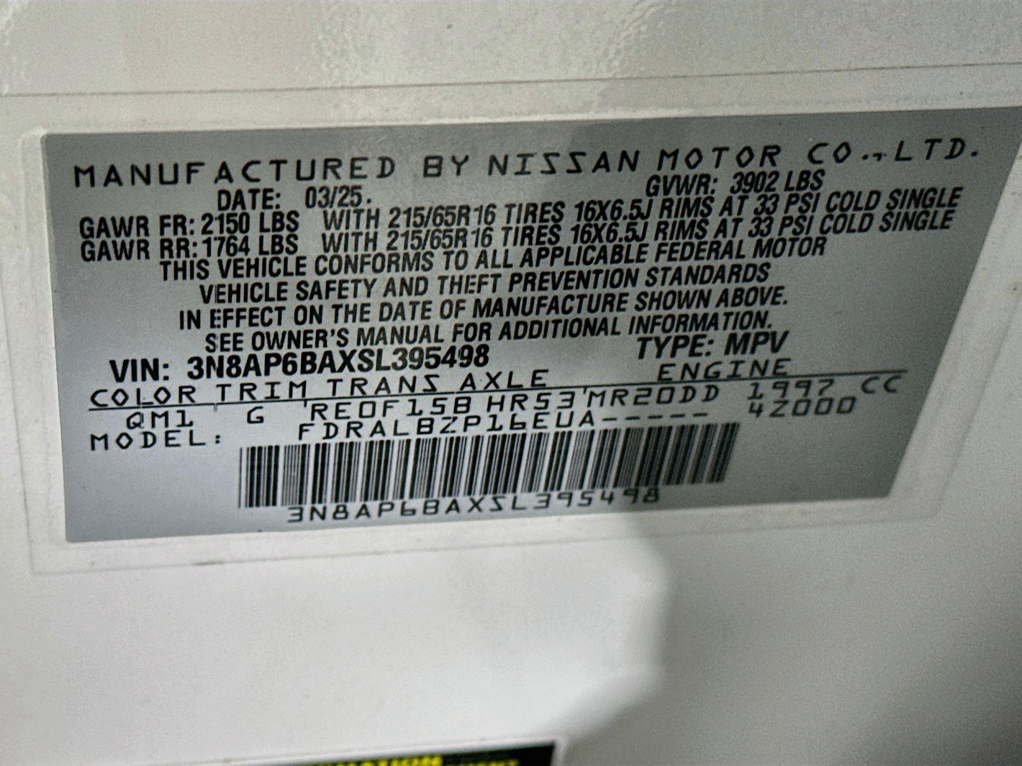 Used 2025 Nissan Kicks S FWD image 12