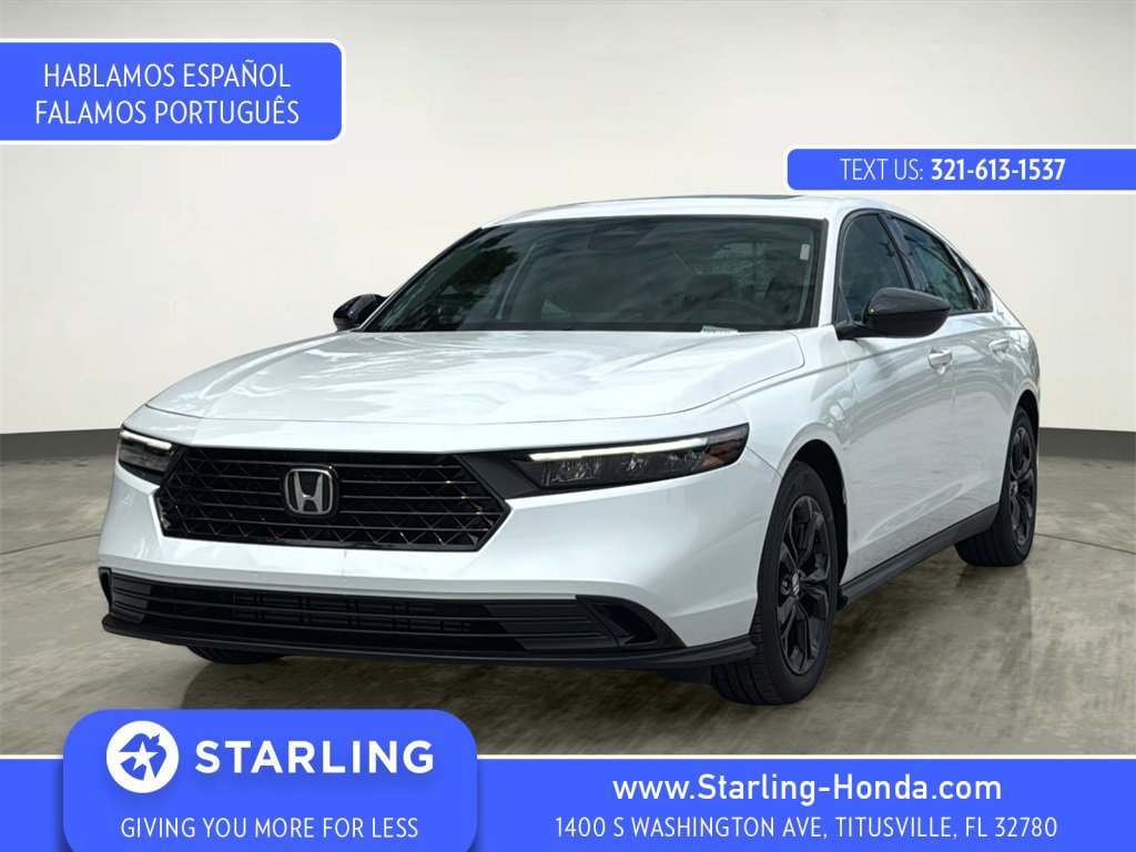 New 2025 Honda Accord SE