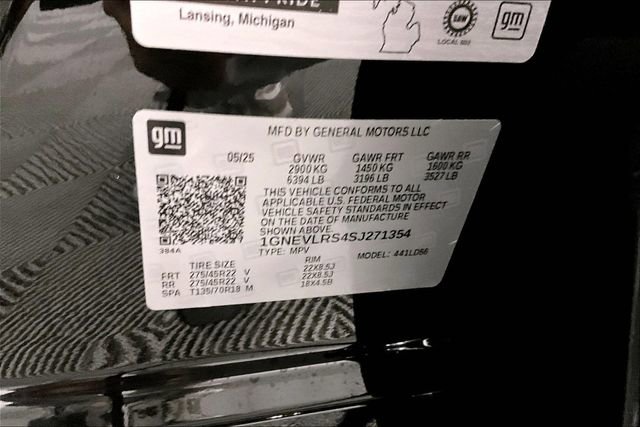 Used 2025 Chevrolet Traverse RS w/ LPO, Floor Liner Package AWD/4WD image 37