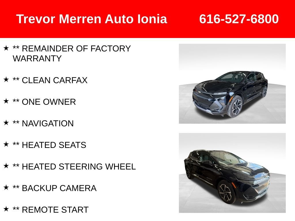 Used 2024 Chevrolet Equinox EV LT w/ Active Safety Package 3 FWD image 8