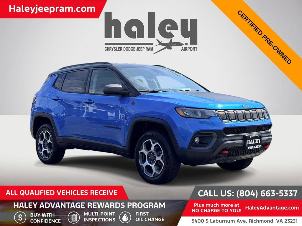 Certified 2022 Jeep Compass Trailhawk