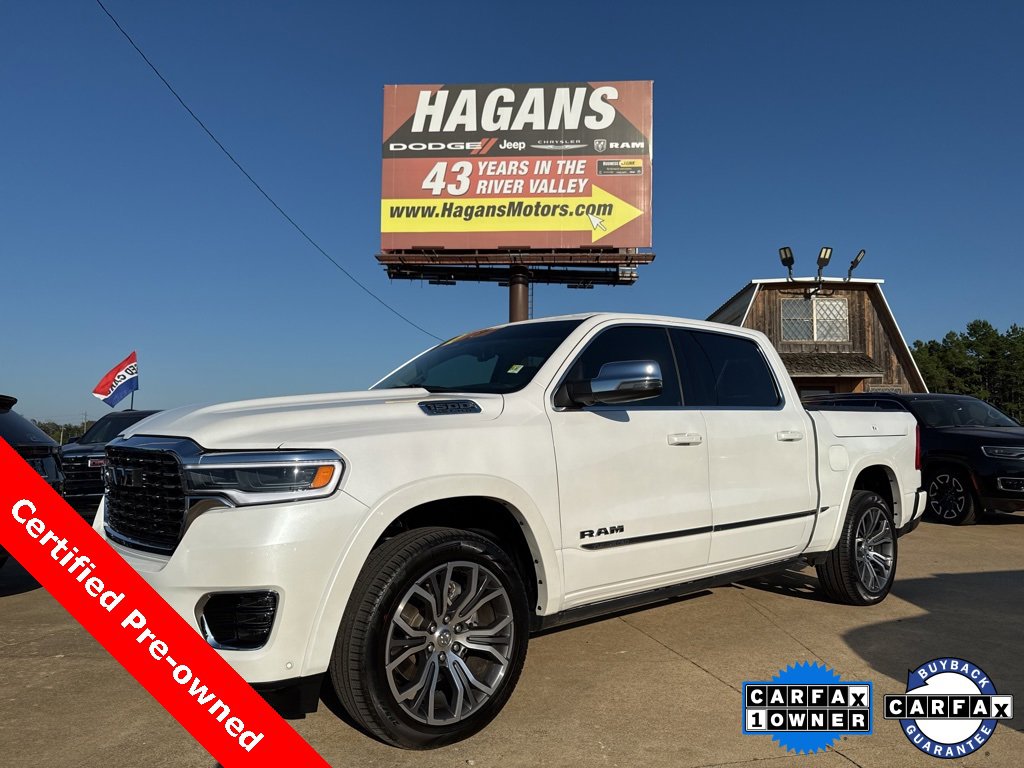 Certified 2025 RAM 1500 Tungsten w/ Trailer Tow Group