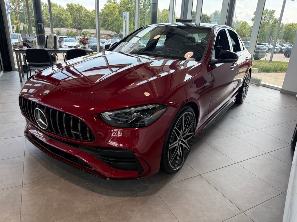 Used 2025 Mercedes-Benz C 43 AMG 4MATIC Sedan image 3