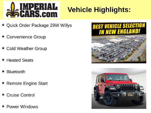 Used 2023 Jeep Wrangler Unlimited w/ Cold Weather Group AWD/4WD image 8