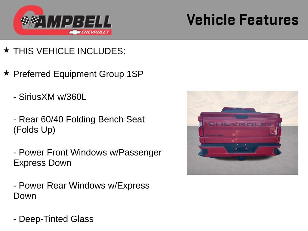 Used 2023 Chevrolet Silverado 1500 RST w/ LPO, Dark Essentials Package image 5