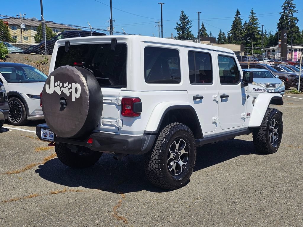 Used 2020 Jeep Wrangler Unlimited Rubicon w/ Steel Bumper Group AWD/4WD image 8