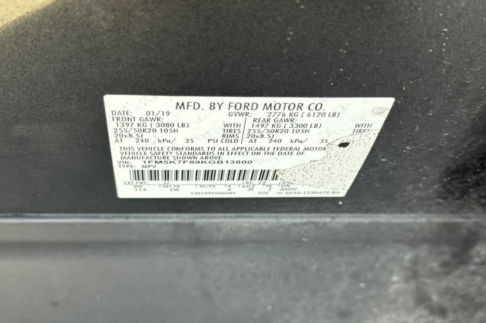 Used 2019 Ford Explorer Limited FWD image 34