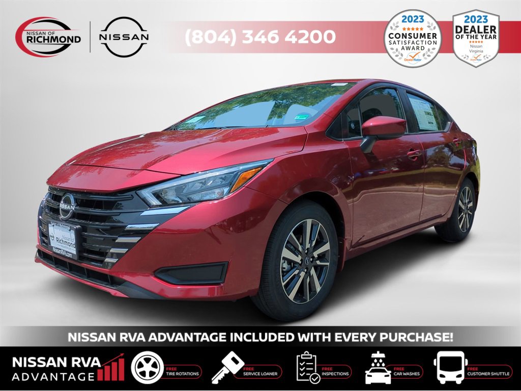 New 2025 Nissan Versa SV w/ Trunk Package image 1