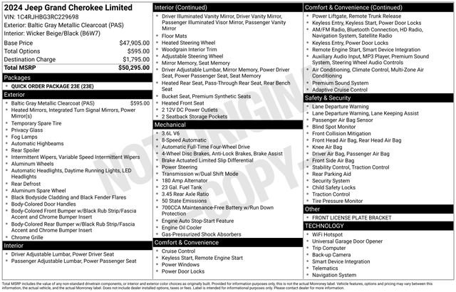 Used 2024 Jeep Grand Cherokee Limited image 19