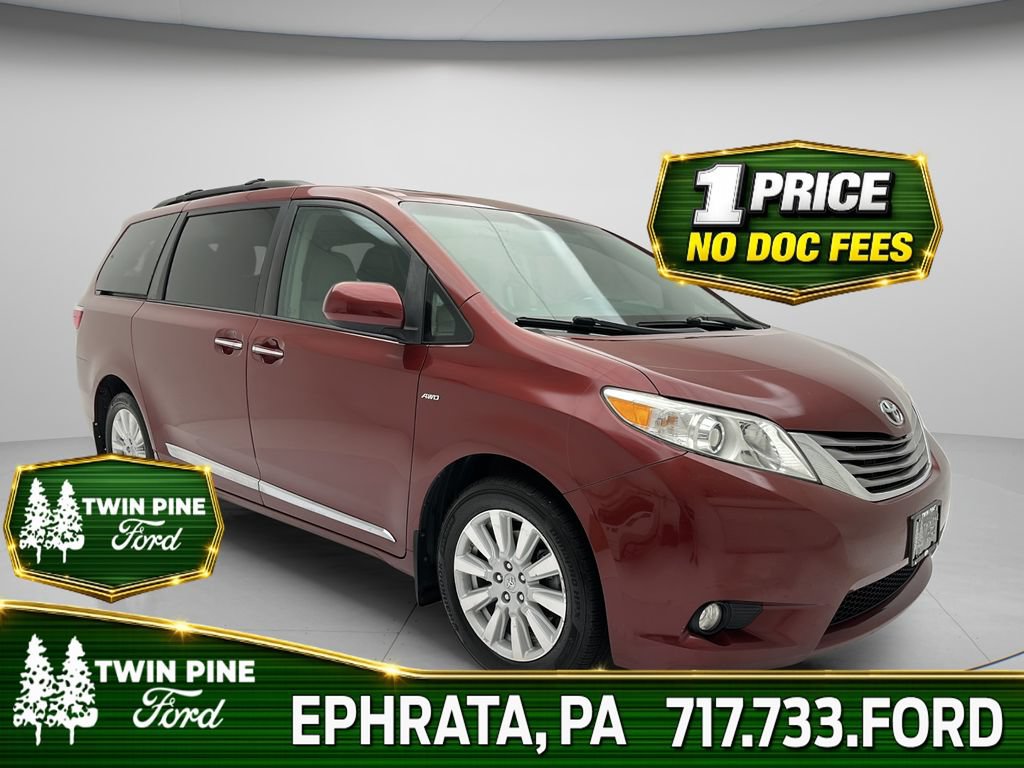 Used 2017 Toyota Sienna XLE w/ XLE Navigation Package AWD/4WD image 1