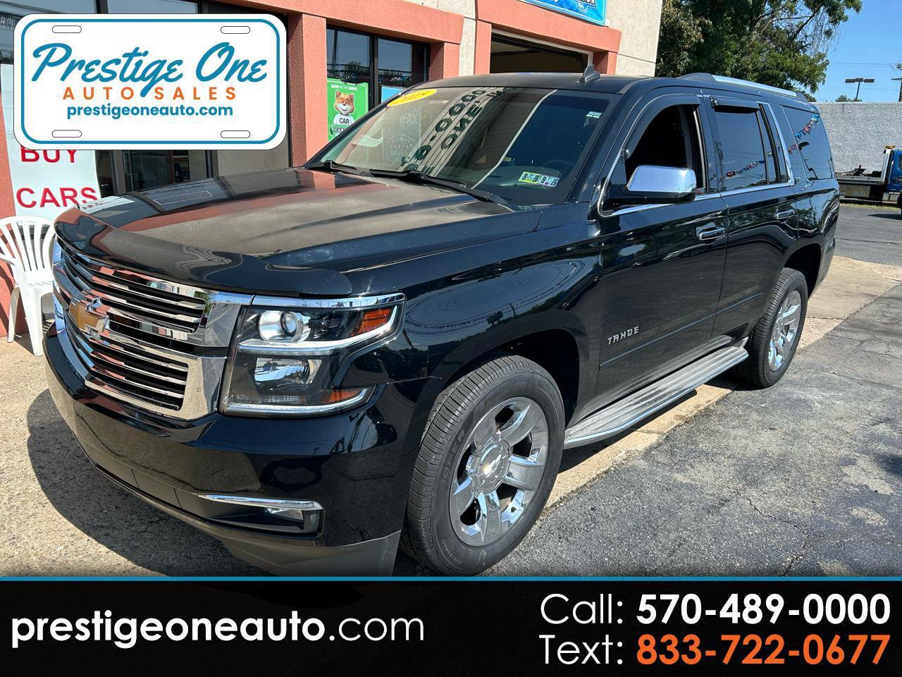 Used 2015 Chevrolet Tahoe LTZ w/ Max Trailering Package